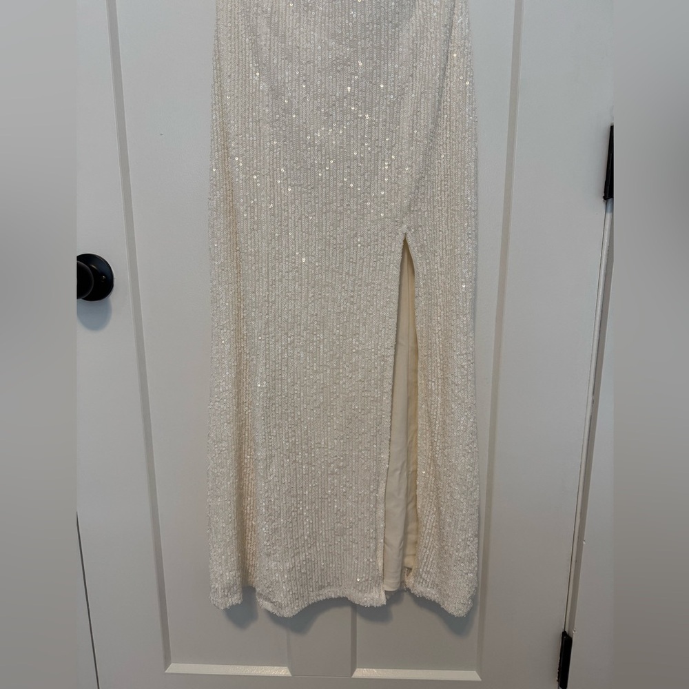Saylor harmonie white sequin dress - Picture 6 of 10
